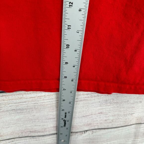 NFL Team Apparel Kansas City Chiefs T-Shirt‎ Men's Size L Red Short Sleeve - Picture 8 of 8